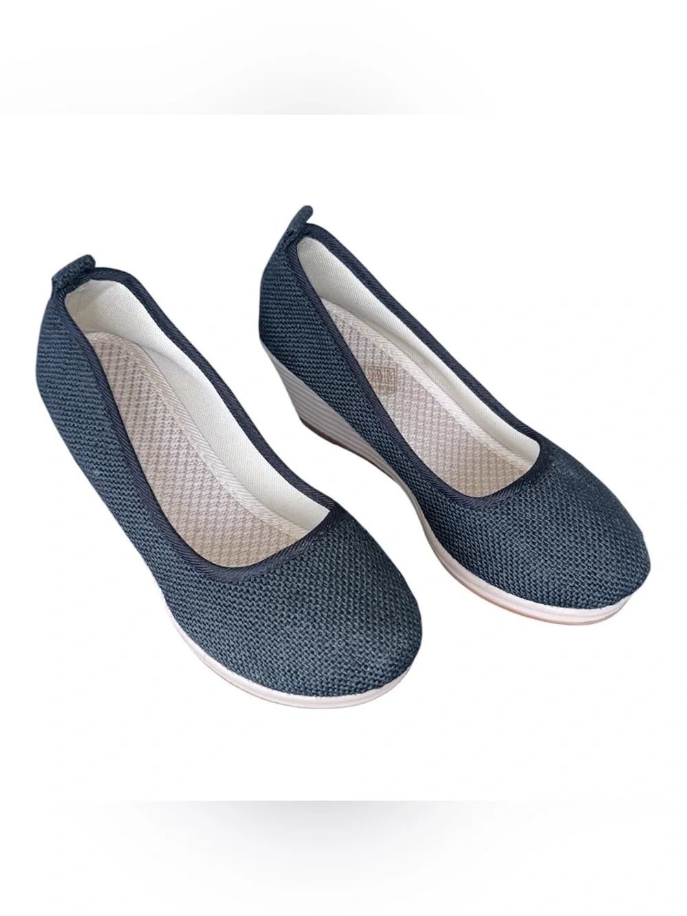 Women’s Wedge Pumps - Comfortable Slip-On Dress Shoe
